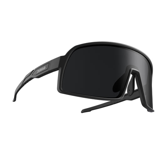 JUBAO POLARIZED SPORTS SUNGLASSES - FLASH SERIES - BLACK OUT